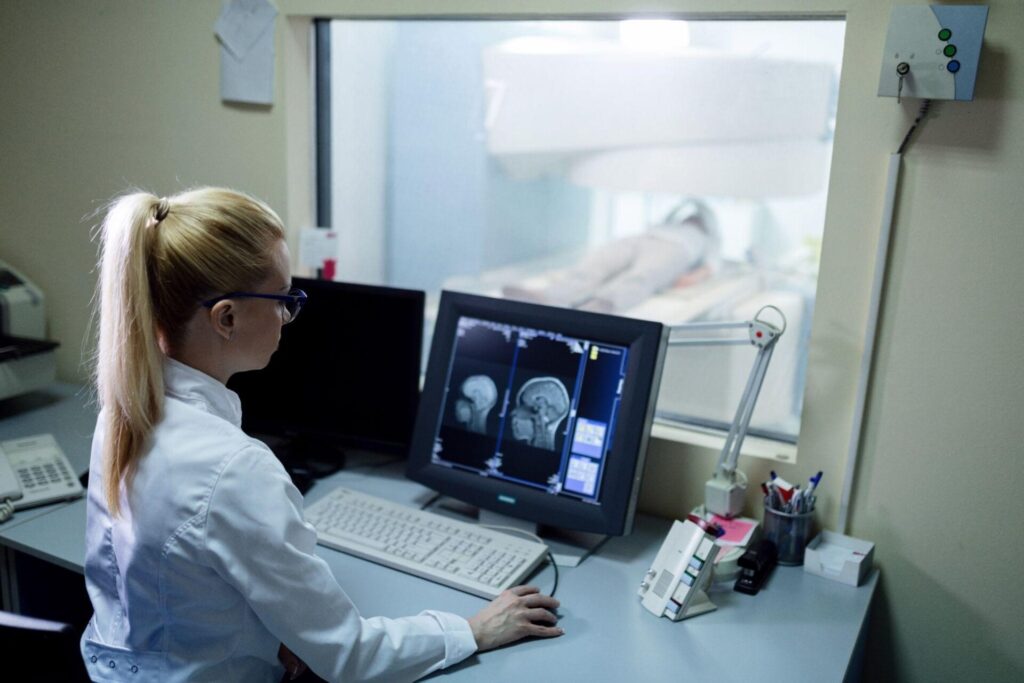C arm fluoroscopy imaging system